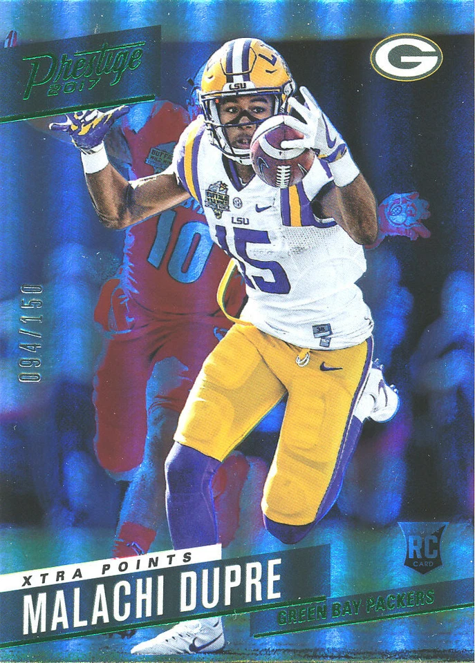 XTRA-POINTS Malachi Dupre RC #'D 094/150 PACKERS LSU - Image 1 of 1