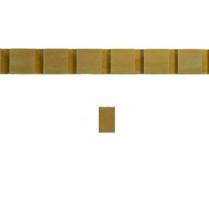 EWCD91 Dentil Moulding 3/4" High x 5/16" Trim. Unfinished - Picture 1 of 6