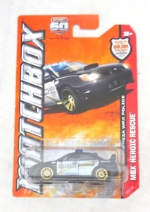 Matchbox Gray Black Subaru Impreza WRX Police MBX Heroic Rescue 94 of 120 - Picture 1 of 1