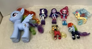 My Little Pony Lot G4 Equestrian Girls Power Ponies Skylark Mermaid MLP VGC - Picture 1 of 10