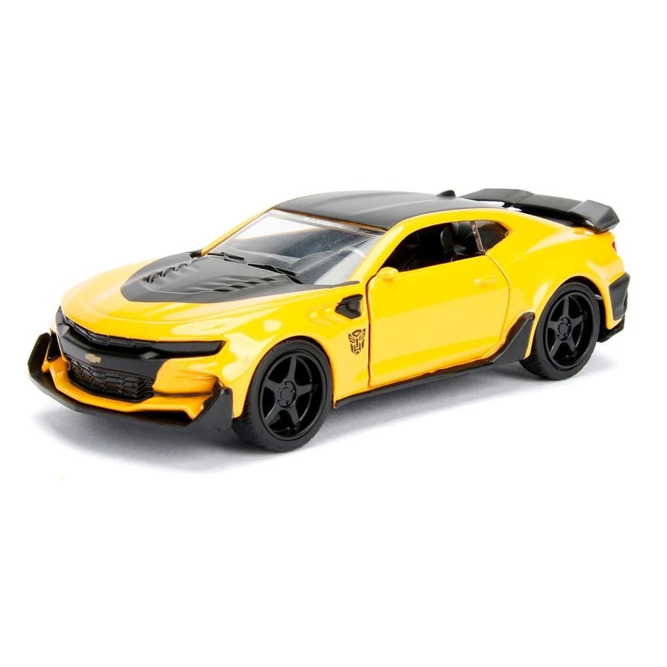 Transformers Bumblebee 2016 Chevrolet Camaro Die Cast Hasbro Model Jada Toys - Immagine 1 di 4