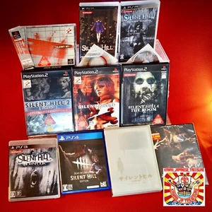 Lot 10 Silent Hill PS1 PS2 PS3 PS4 PSP DVD 1 2 3 4 Zero Shattered Downpour Japan - Picture 1 of 24