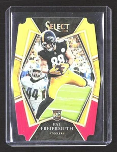 Panini Select #159 2021 Pat Freiermuth rojo y amarillo Prizm troquelado - Imagen 1 de 2