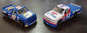 1/24 Scale Die Cast Race Trucks Ron Hornaday Jr. NAPA and Ken Schrader AC-Delco - Picture 1 of 5