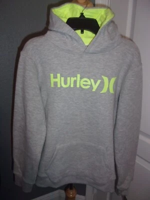 Moletom com capuz Hurley Big Kids masculino pulôver tamanho G - Imagem 1 de 2