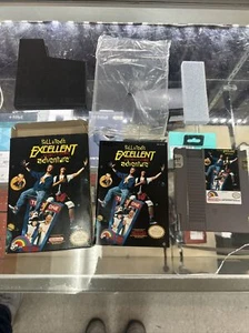 Bill & Ted's Excellent Video Game Adventure Nintendo Complete NES CIB - Picture 1 of 13