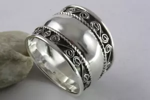 BANDRING KELTISCH TRIBAL BIKER 925 ECHT SILBER SILBERRING / 015 - Bild 1 von 4