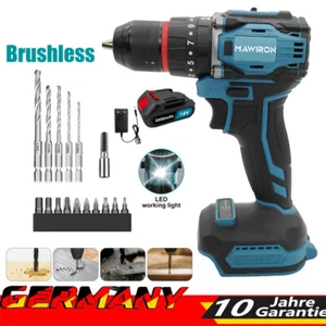 Akku Schlagschrauber 18V Elektrischer Drehschlagschrauber Für Makita Bürstenlose - Bild 1 von 18