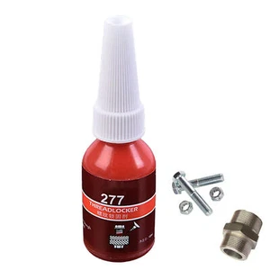 1PCS Loctite 277 Red High Strength Threadlocker For Permanent Locking 10ml Pack - Picture 1 of 9