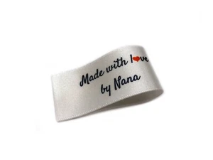 Made with Love by Nana Labels - Plegable 25x50 - Paquete de 32 - Coser - Imagen 1 de 1