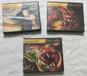 The Demon Wars Transcendence Part 1 2 3 Graphic Audio CD Audiobook RA Salvatore - Foto 1 di 9