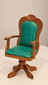 1:12th Scale Dolls House, Furniture, Chair, office Chair, Miniatures QFRN984 - Picture 1 of 2