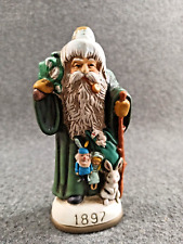 Christmas Reproductions Inc. Memories of Santa 1897 Figure Ornament Vintage  Box
