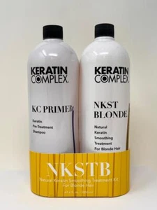 Keratin Complex Natural Keratin Smoothing Treatment Kit for Blonde Hair 33.8 Oz - Picture 1 of 1