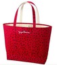 Yayoi Kusama MoMA Canvas Tote Bag Polka Dots Black & Red UNIQLO