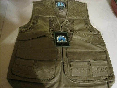 MASTER SPORTSMAN RUGGED OUTDOOR GEAR TAN VEST SIZE MEDIUM-REGULAR--NEW - Image 1 of 4