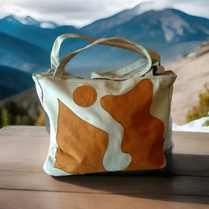 Echtleder Schultertasche Damen Handtasche handgefertigt, "MHHM"Orig.Einzelstück - Bild 1 von 8