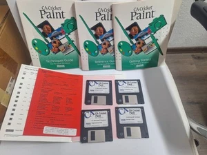 CA-Cricket Paint 1.0 INT'L (1992) Complet avec 4 disquettes et manuels - Photo 1/5