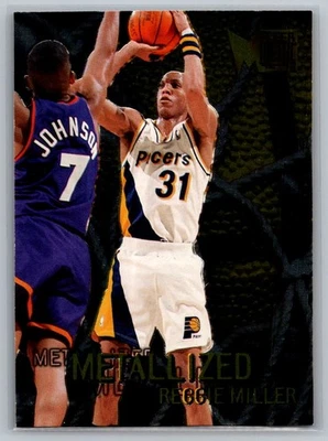 1996-97 Metal #129 Reggie Miller - Image 1 of 2