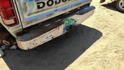 1978-1993 Dodge Ram W150 Rear Step Bumper With Brackets Oem 82400657 - Image 1 of 4