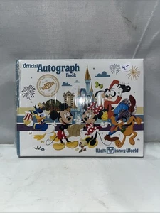 Walt Disney World Official Autograph Book New Sealed Condition Mickey Mouse - Picture 1 of 3