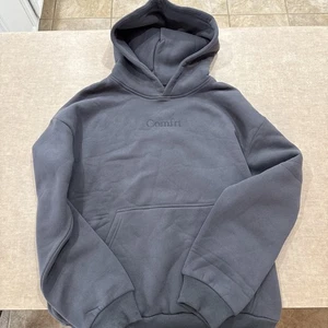 Comfrt Signature Hoodie Gray Color Adult Unisex Large Cozy Soft Minimalist Used - Picture 1 of 7