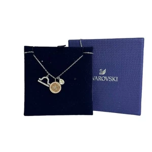 Swarovski Zodiac Pendant, Libra, horoscope pear-shaped Crystal Necklace - Picture 1 of 5