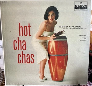 Bebo Valdes/Hot Cha Chas Vinyl Schallplatte Mono LP Decca DL 8660 Sehr guter Zustand + 1956 US-Pressung - Bild 1 von 6