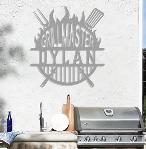Personalized Grillmaster Sign - Picture 1 of 9