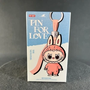 Pop Mart The Monsters Pin For Love T Plush Pendant Sealed Authentic Labubu - Picture 1 of 11