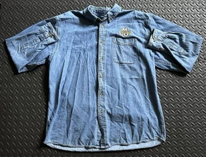 Port Authority Marquette University Patched Denim Jacket Women’s Size XL - Picture 1 of 12