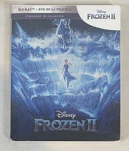 Frozen II 2 Steelbook (Blu-ray Import) NEW Spanish packaging English audio - Picture 1 of 2