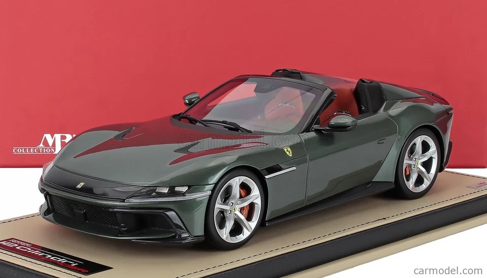 1:18 Ferrari 12 Cilindri Spider Verde Toscana 2024 FE044A - Mr Models - Immagine 1 di 1