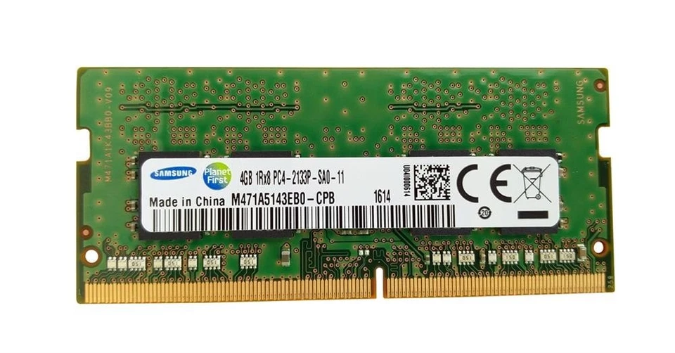Samsung 4GB 1R x8 PC4 2133 SODIMM 260pin 28 modules - Image 1 of 1