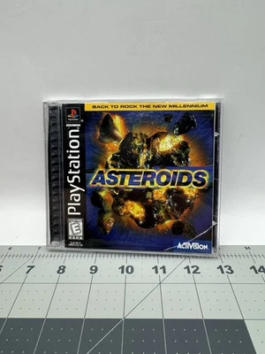 Asteroids Sony PlayStation 1 PS1 Game Black Label - Complete CIB Tested - Image 1 of 4