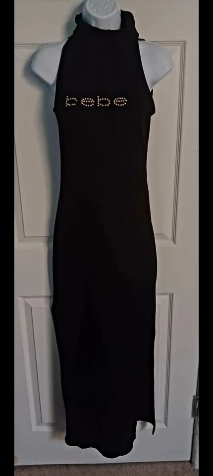 Черное женское платье BeBe размер S - Изображение 1 из 1