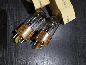 6J5W/GT 6J5WGT Tube NOS 1953 Emballage d'origine   2 PIECES MATCHED        Tir77 - Picture 1 of 8