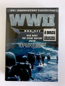 WW II 60th Anniversary Commemorative Box Set - Das Boot/Anzio/The Caine Mutiny - Imagen 1 de 3