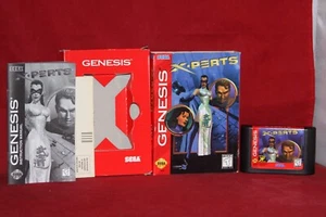 X-Perts (Sega Genesis, 1995) Authentic Game Cartridge, CIB Complete - Picture 1 of 10