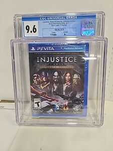 CGC 9.6 GRADED A+ Injustice: Gods Among Us Ultimate Edition (Playstation Vita) 