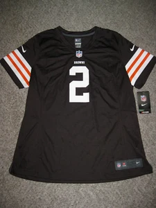 Johnny Manziel Cleveland Browns 2015 Women's XL Nike Game Jersey - Picture 1 of 4