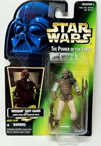 De Colección Weequay Skiff Guard Star Wars Poder de la Fuerza Holograma Verde 1997 NUEVO - Imagen 1 de 6