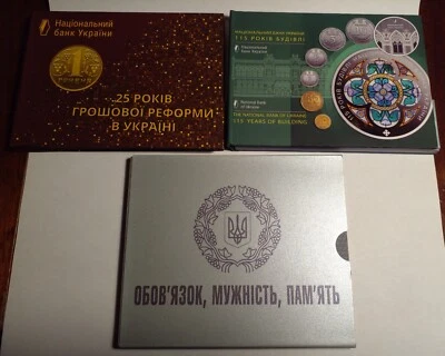 Conjunto anual "Monedas de Ucrania" años 2019-2020-2021 ¡EDICIÓN LIMITADA!!! Foto 1 de 4