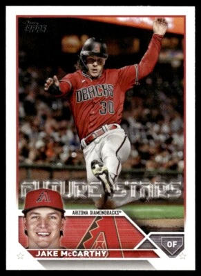 Jake McCarthy 2023 Topps Series 2 | Future Stars Card #422 Arizona Diamondbacks - Image 1 of 2
