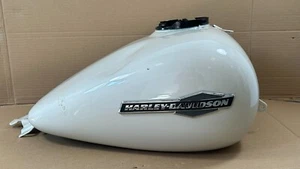 Harley Davidson OEM Gas Fuel Tank Pearl White Street Road Glide Touring 08-21 - Picture 1 of 24