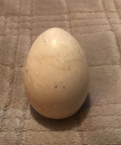 Onyx Stone Carved Egg 2.75” Tall - Picture 1 of 4