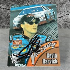 Kevin Harvick  autographed card 2002 PRESS PASS VELOCITY INSERT GOODWRENCH #29