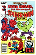 MARVEL TAILS 1 - 1st APP SPIDER-HAM PETER PORKER (BRONZE AGE 1983) - 8.5