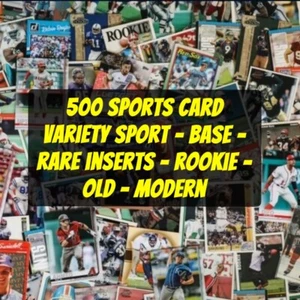 BULK 500 Sports Cards Lots!! Baseball, Basketball, Football + ! OLD/NEW - Picture 1 of 1