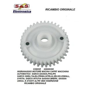 226000300 INGRANAGGIO PER MOTORE MACINA CAFFE' SAECO TALEA ,TALEA RING,TOUCH - Foto 1 di 1